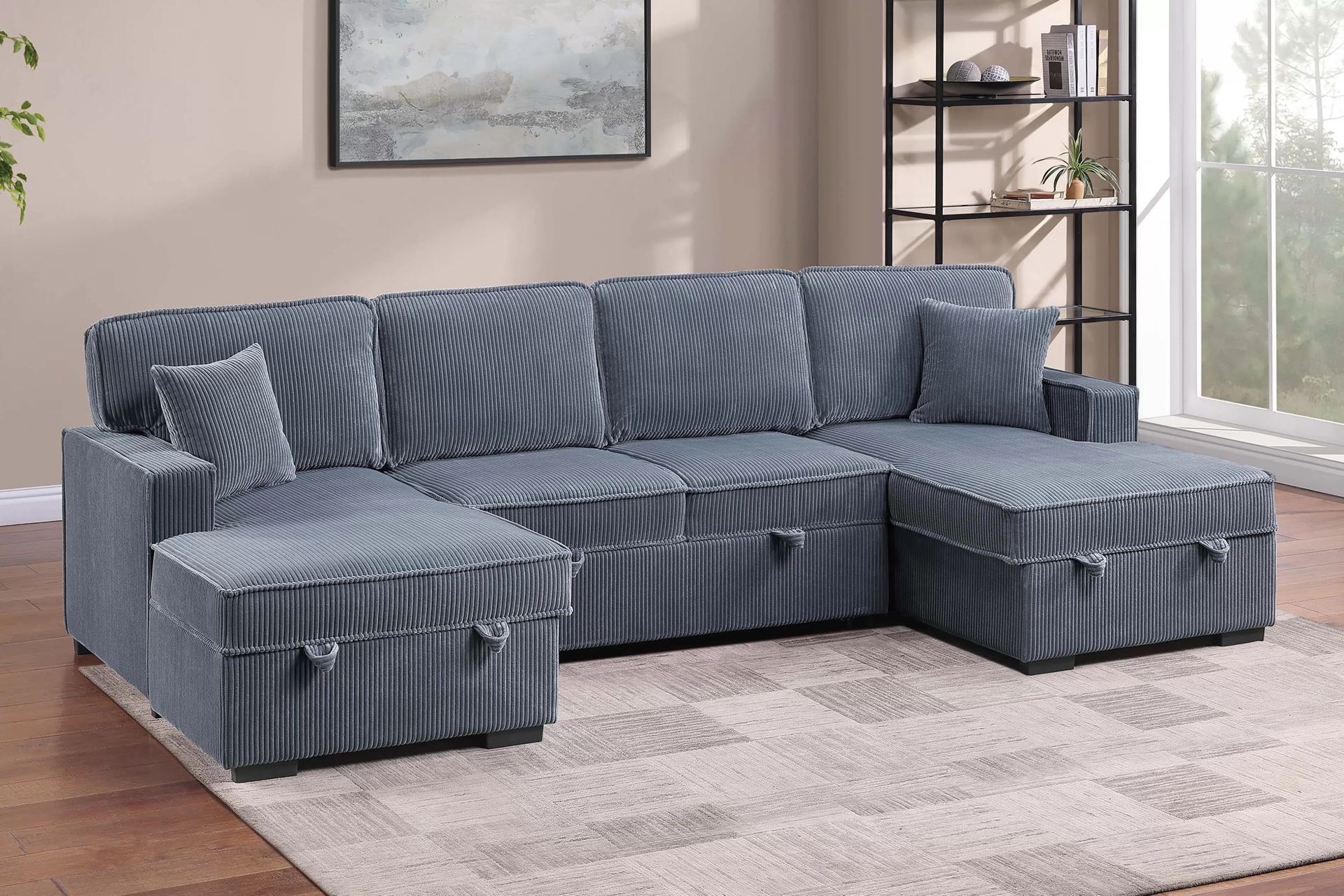 New Sectional Couch With Sleeper! Includes Free Delivery 🚚!