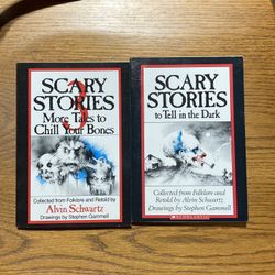scary stories books 1 and 3