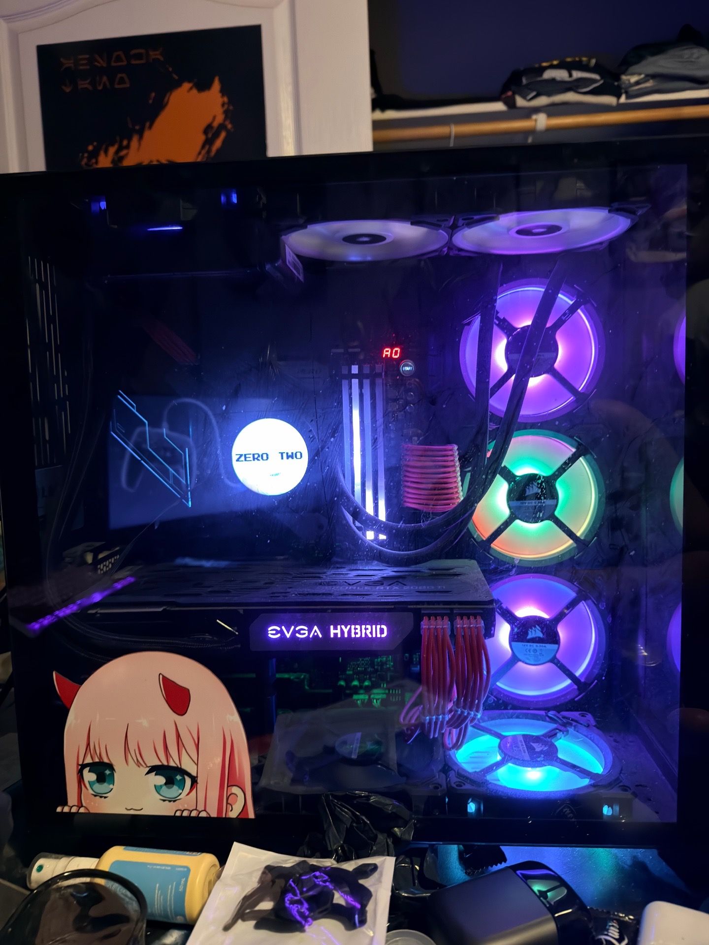 Gaming PC (2080 TI, i9 9900k, 4 Monitors with stand)
