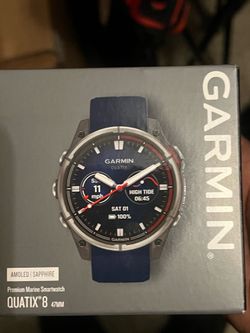 Garmin quatix 8 smart watch
