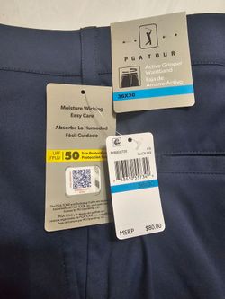 Blue golfing pants