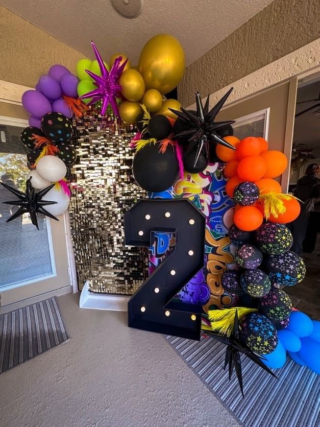 2nd Birthday Party Decor Two Legit To Quit
