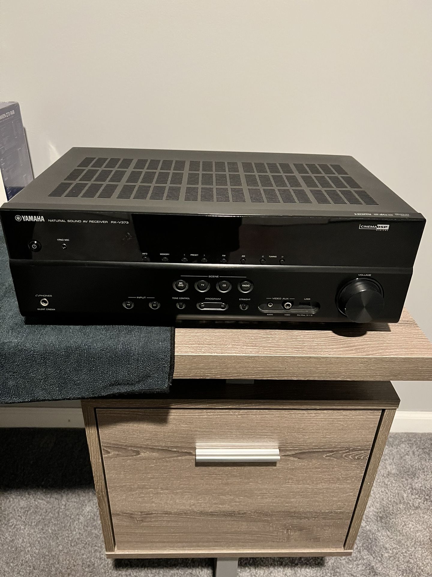 YAMAHA RX-V373 5.1 A/V HDMI HOME AUDIO STEREO RECEIVER