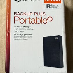 NEW! Seagate Portable HDD 5TB - SEALED