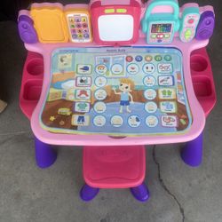 Children’s Touch And Learn Activity Desk