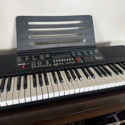 Title  RockJam 61-Key Black Electronic Keyboard Piano