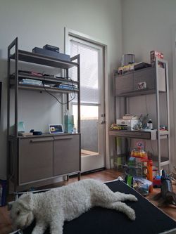 Crate & Barrel Desk and Storage X3