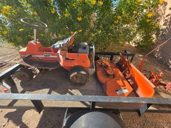 1974 Massey Ferguson lawn mower