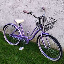 Women's Schwinn legacy 24" Beach Cruiser bike bicicleta basket