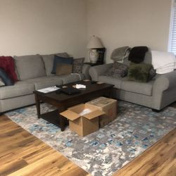 Pull Out Sofa And Loveseat