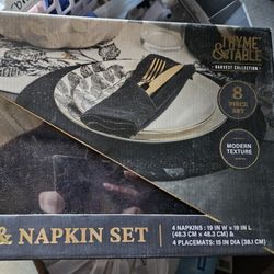 Place Mat N Napkin Set 