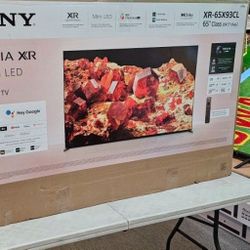 65 Sony X 93CL smart 4K HDTV $55 down on financing free delivery six month warranty