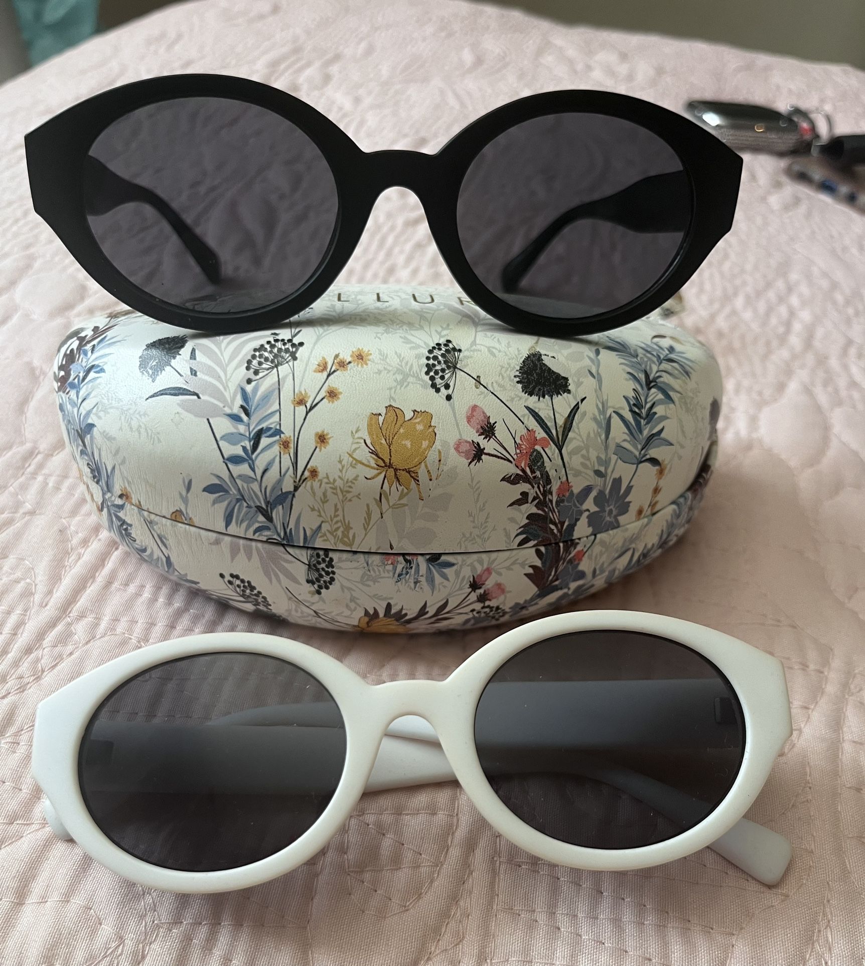 Pink + dolphin sunglasses