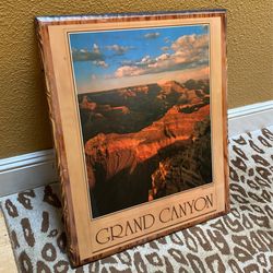 Wooden Photo Of Grand Canyon