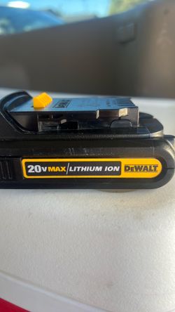 Dewalt battery