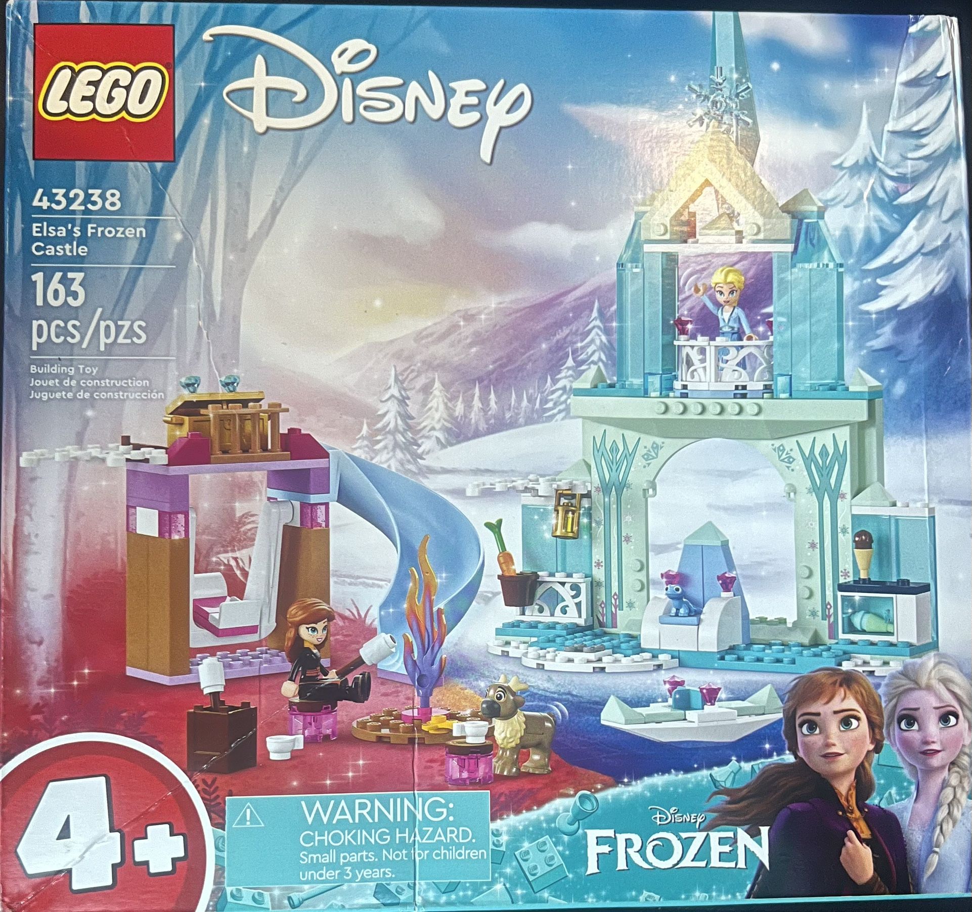 Legos Elsa’s Frozen Castle 43238 NEW Unopened Box