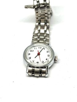 MechanicalTimex Women's Silver Tone Watch