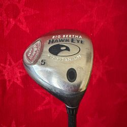 Callaway Hawkeye 5 Wood with Senior Flex RH