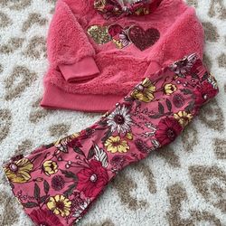 Baby Girl Size 12 Months  3 Piece Out Fit Set🎀💕