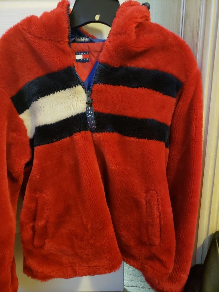 TOMMY HILFIGER VELOUR COAT