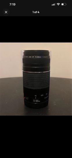 Canon EF 75–300mm f/4–5.6 III Telephoto Lens
