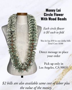 Graduation Lei Value $50