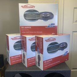 Audiodrift 6x9 Car Stereo Speakers 500 Watts  Blowout Sale $35 A Pair While They Last New 