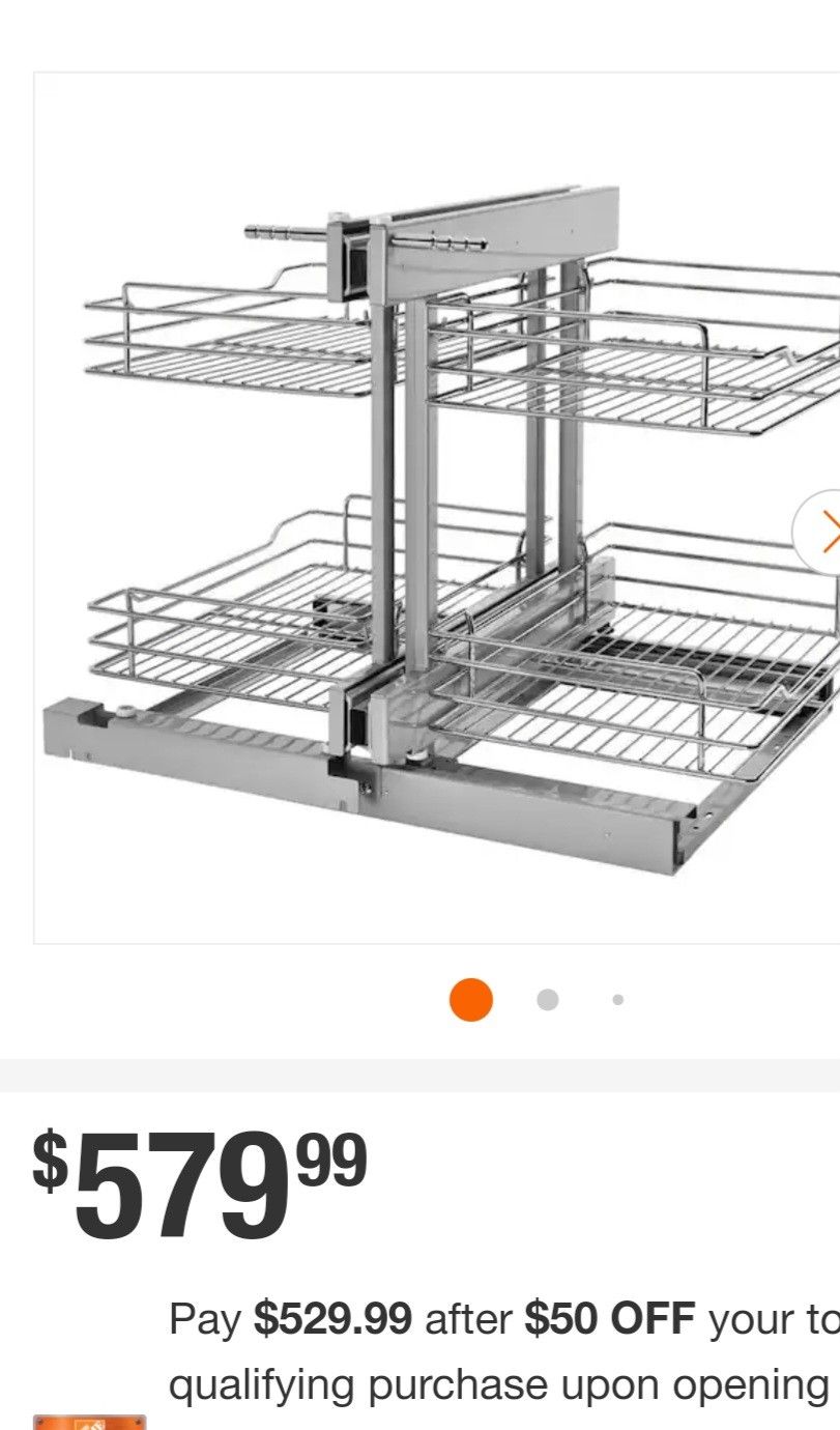 Kitchen Cabinet Magic Corner Basket 🧺 