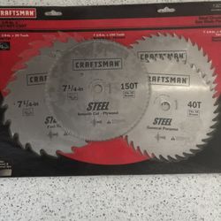 New Saw Blades In Package $20