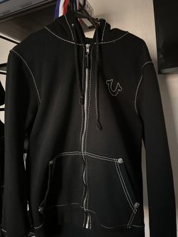 Black & White True Religion Zipup