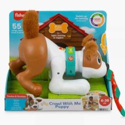 Fisher Price crawl with me puppy