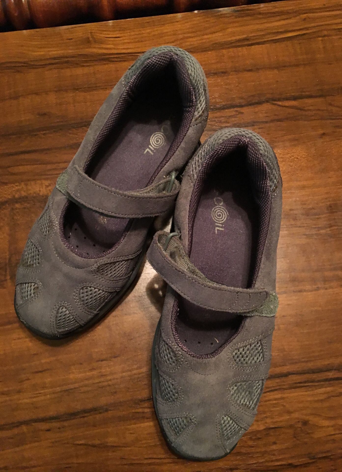 Mary Jane Z-coil shoes