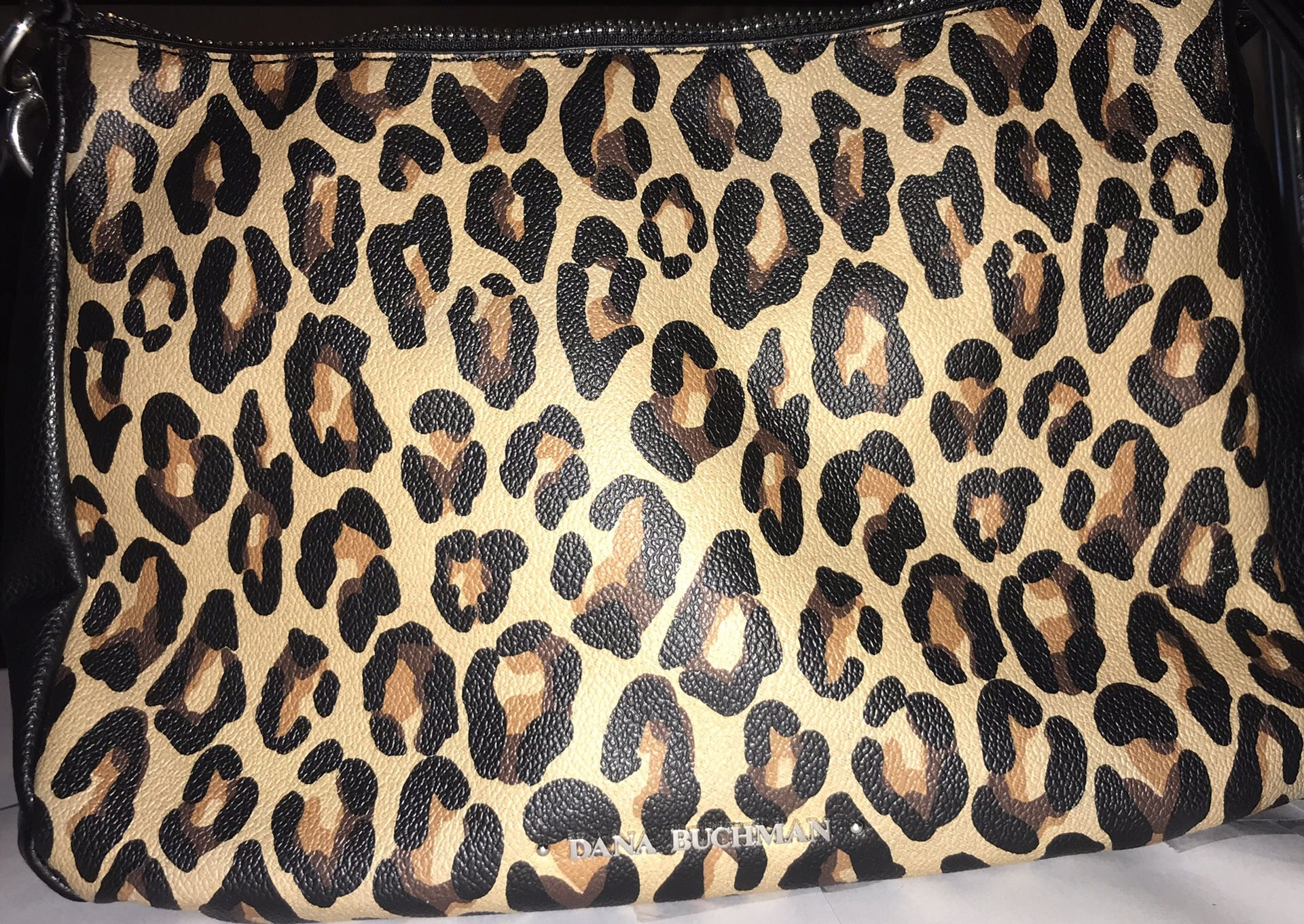 Dana Buchman leopard purse