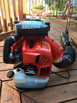 RedMax EBZ7500 professional Backpack leaf Blower great conditio