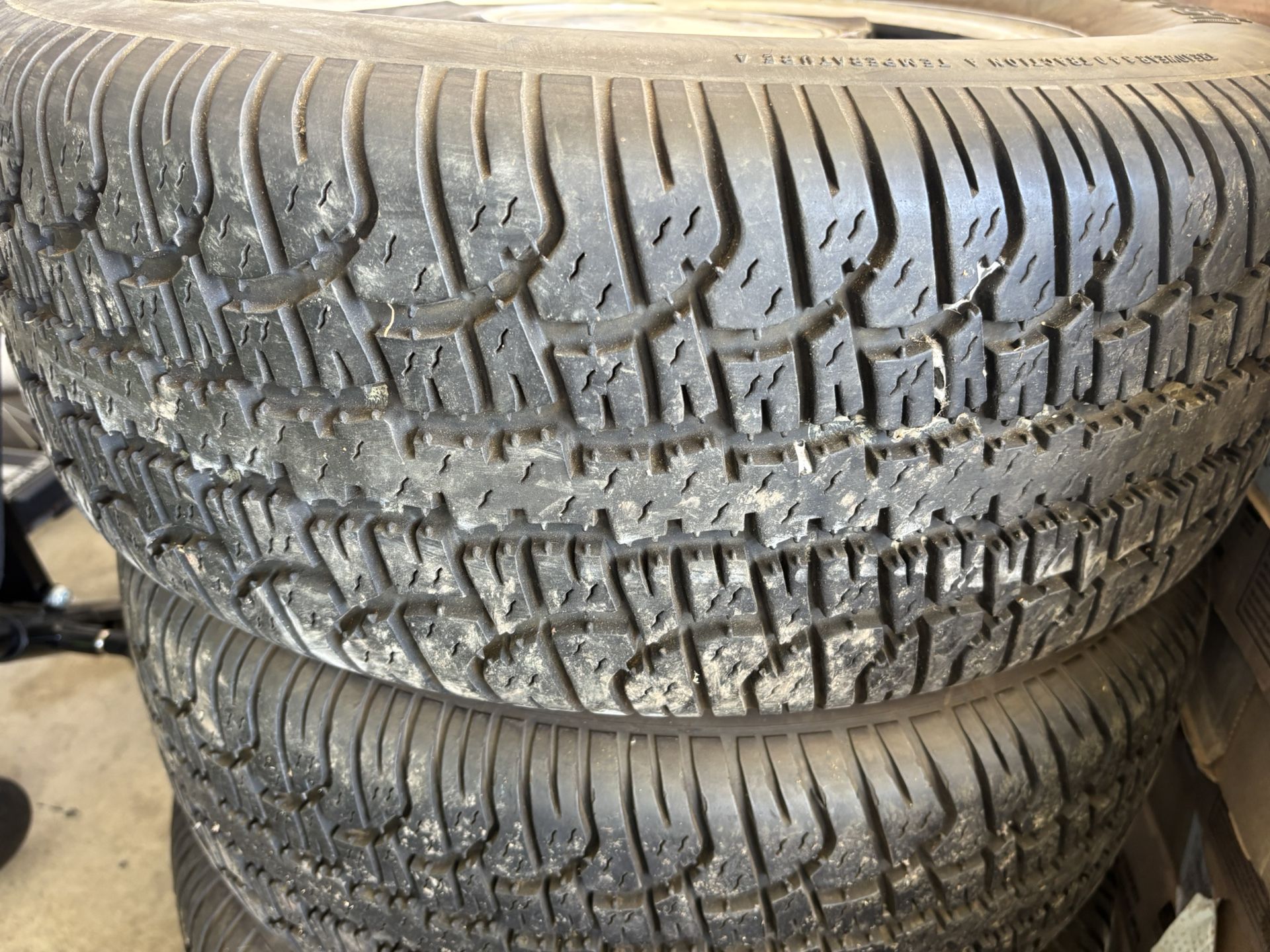 4 Brand New Tires With Sport Rims.
