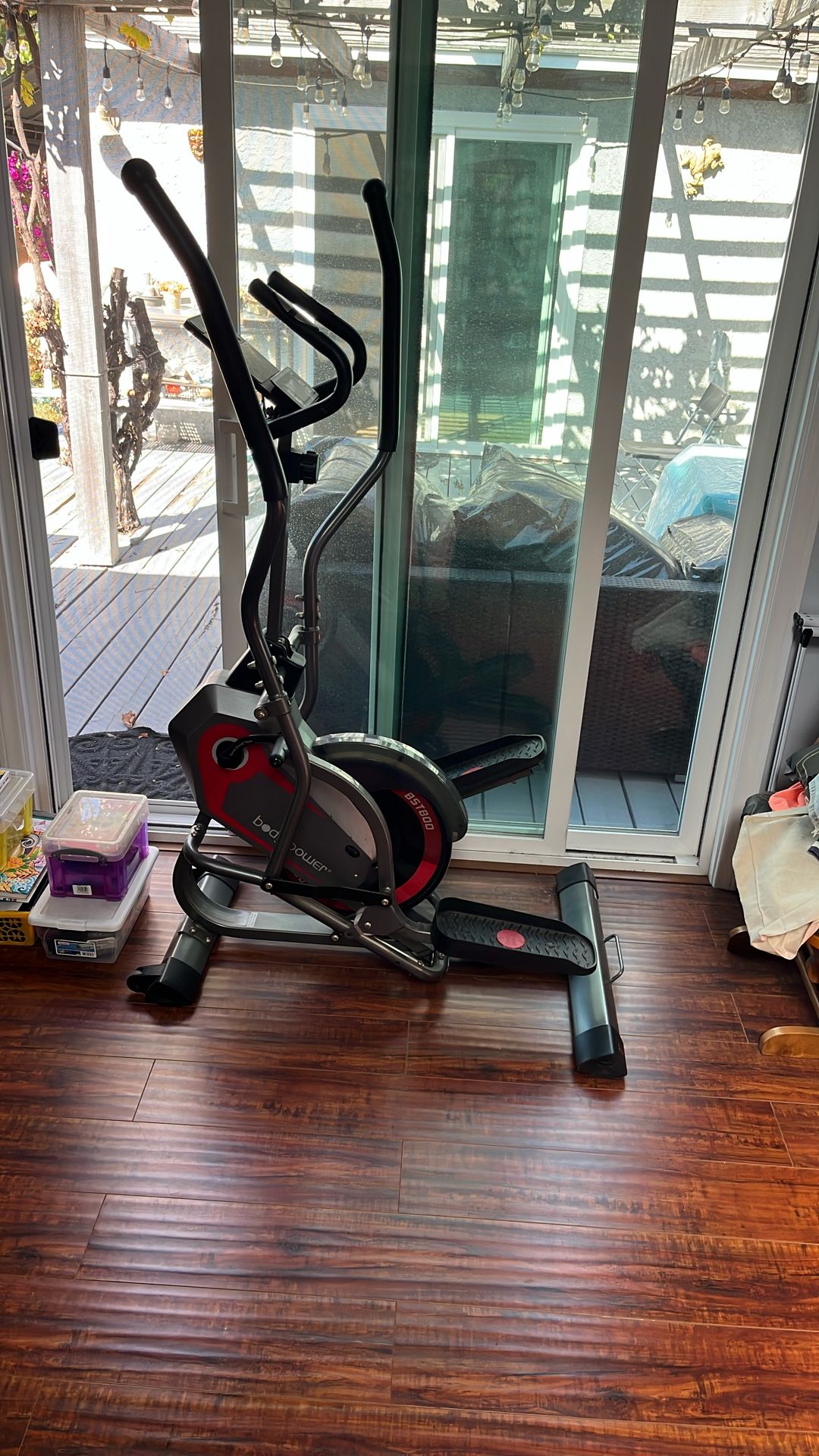 Body Power Elliptical Stepper Machine 