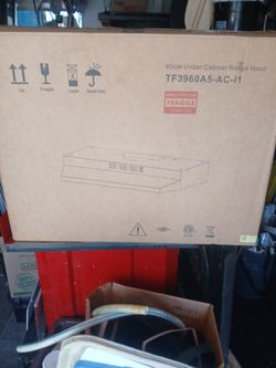 Stainless LED range hood