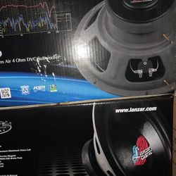 New Lanzar Open Air 12" Subwoofers 