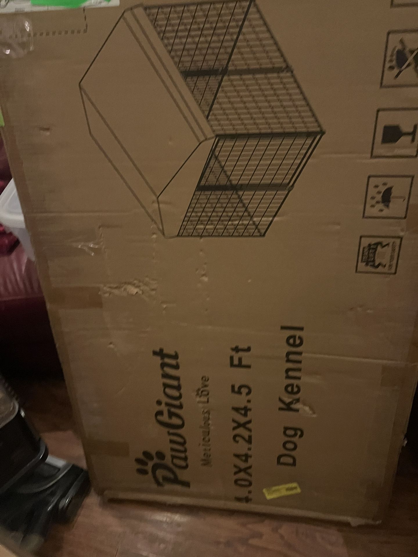 Outside Dog Kennel