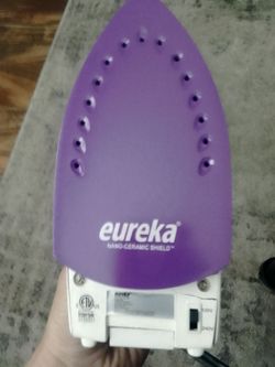 Eureka iron with carrying case