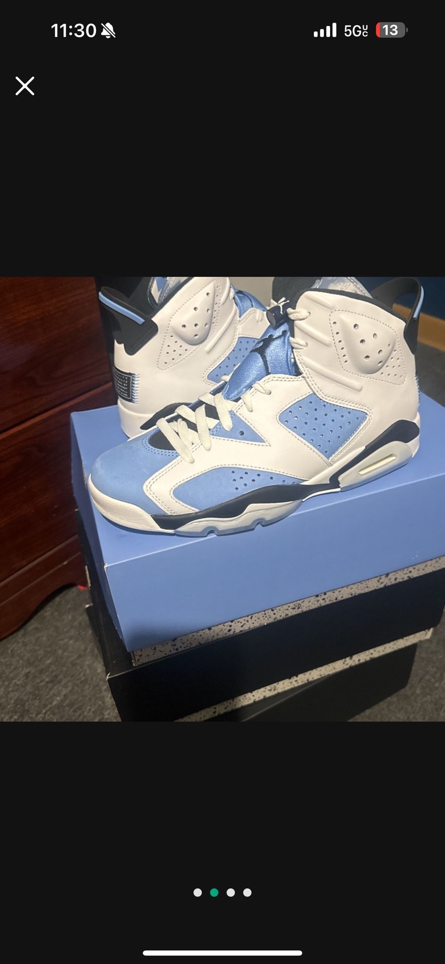 Jordan 6 Retro 6 UNC