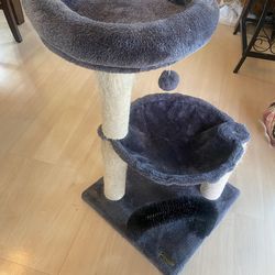 Cat play tower $15 OBO