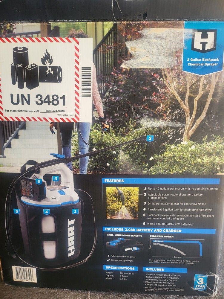 Hart Gallon Backpack Sprayer - Main Image