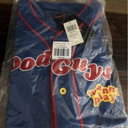 Child's Play Chucky Good Guys Baseball Jersey Size Large
