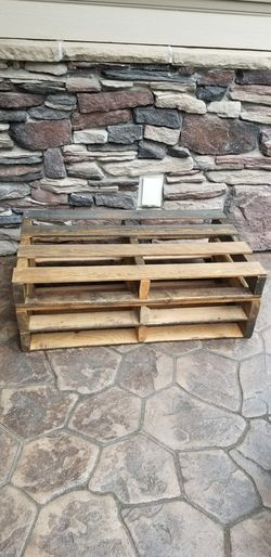 Hand made stand/shelf/support block.