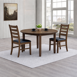 BRAND NEW UNOPENED Wooden Drop leaf dinning table set with Chairs (Collapsible Table)