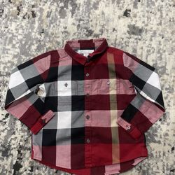 Burberry Button Up Size 2