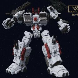 NEW IN BOX TRANSFORMER W-Resources M-01 Steel Fortress FOC Metroplex 