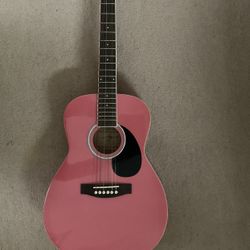 Pink Guitar (Perfect Condition)