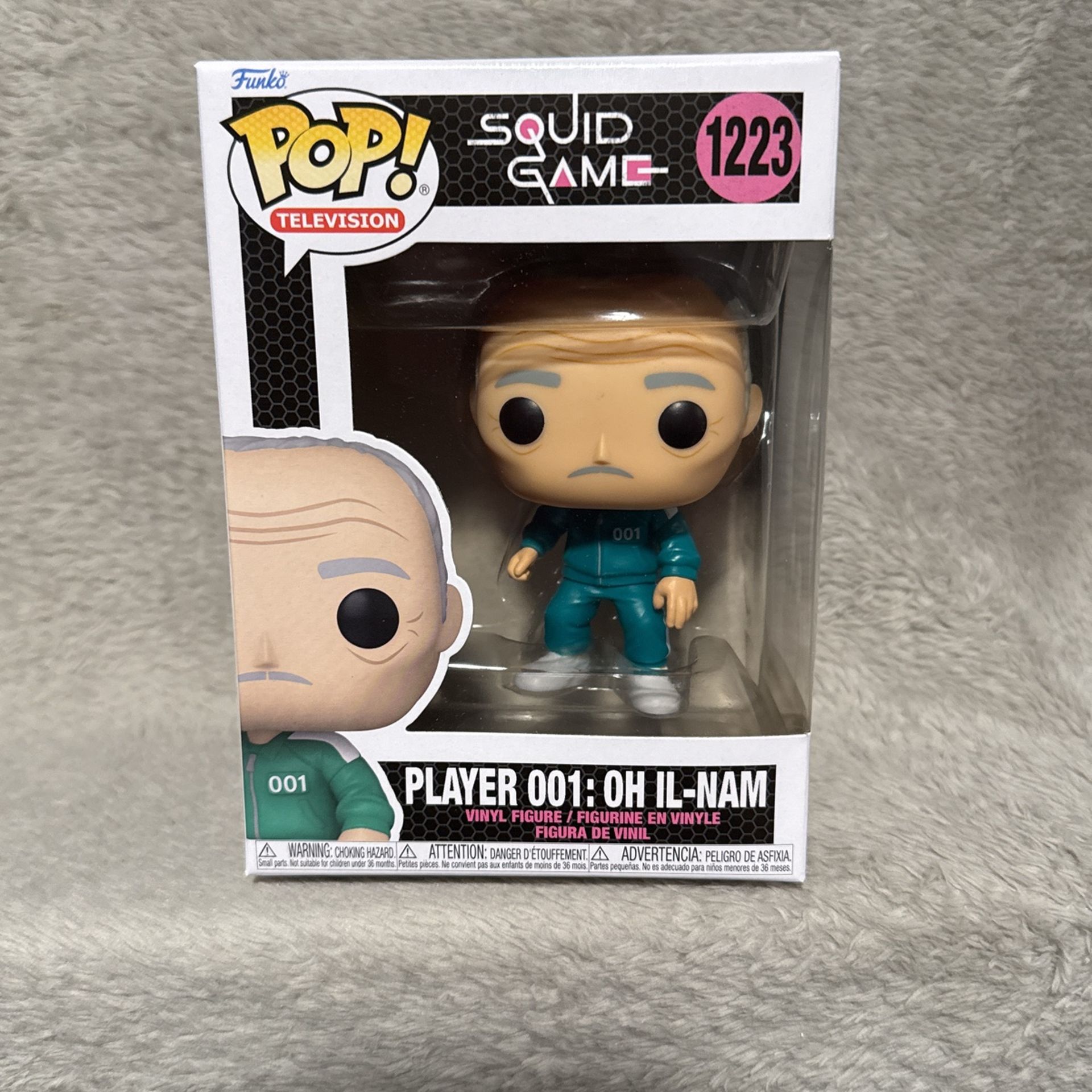 Squid Game Player 001: Oh Il-Nam Funko Pop